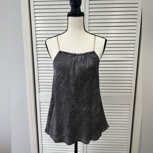 INC Gold Chain Tank Top NEW